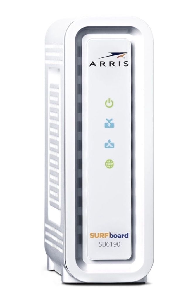 Arris Surfboard SB6190 DOCSIS 3.0 Cable Modem - 1.4 Gbps Max Download Speed