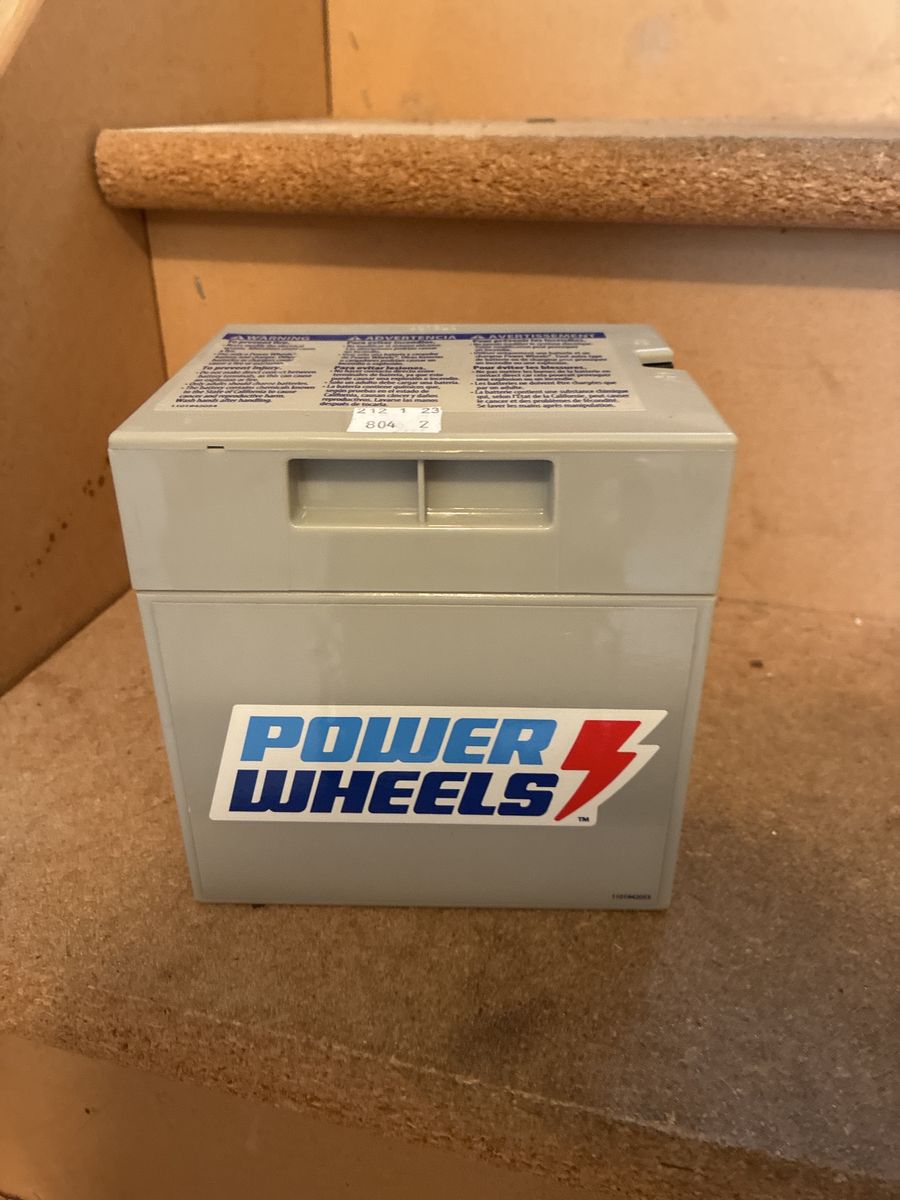Power wheels battery