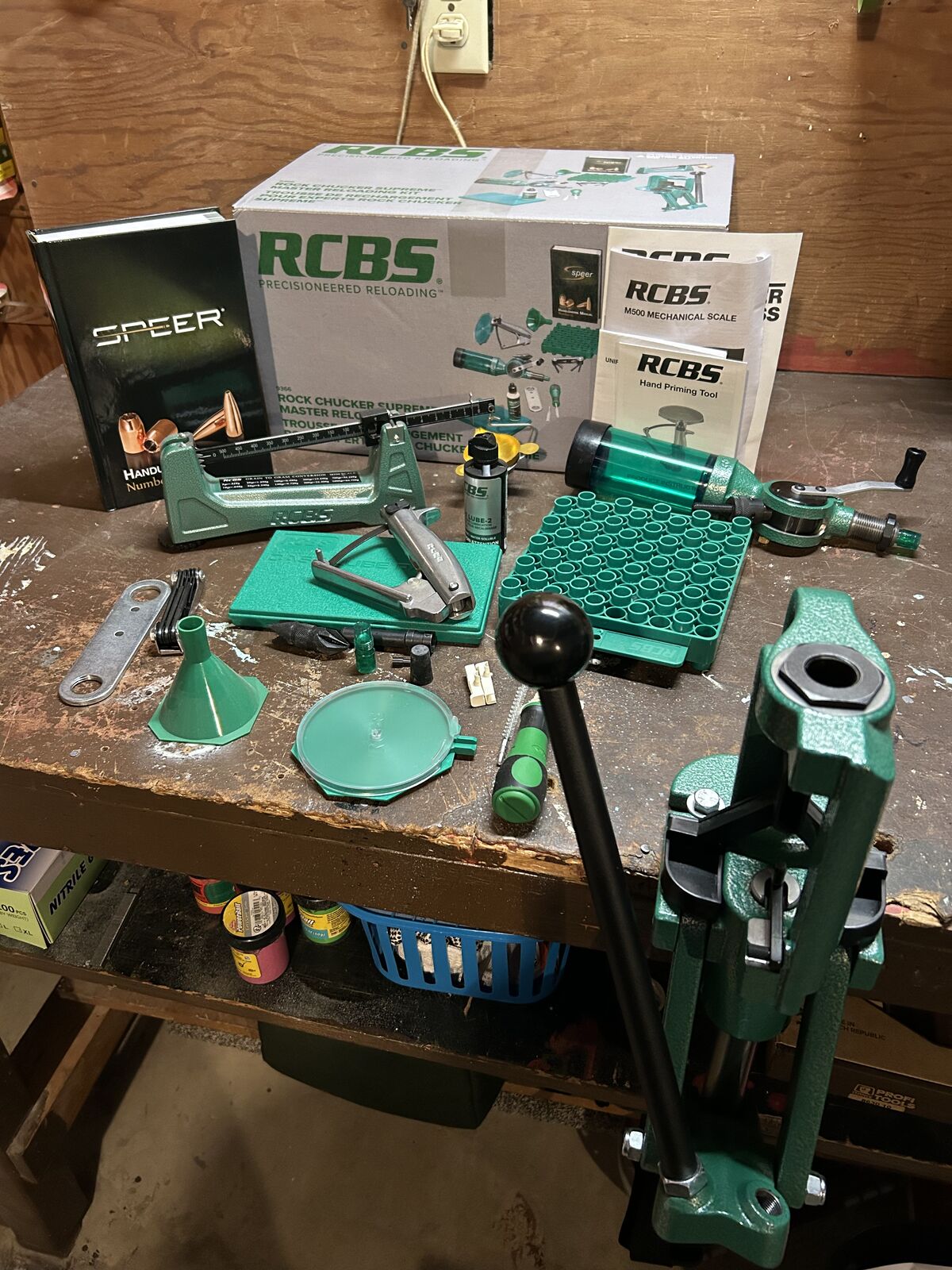 RCBS Rock Chucker Supreme Master Reloading Kit