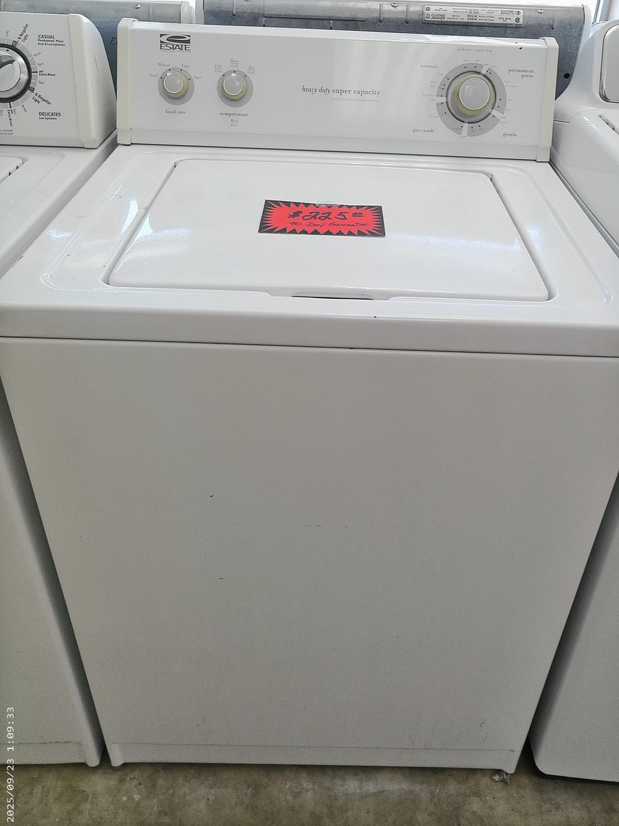 Clean Top load Washer~90 Day Guarantee