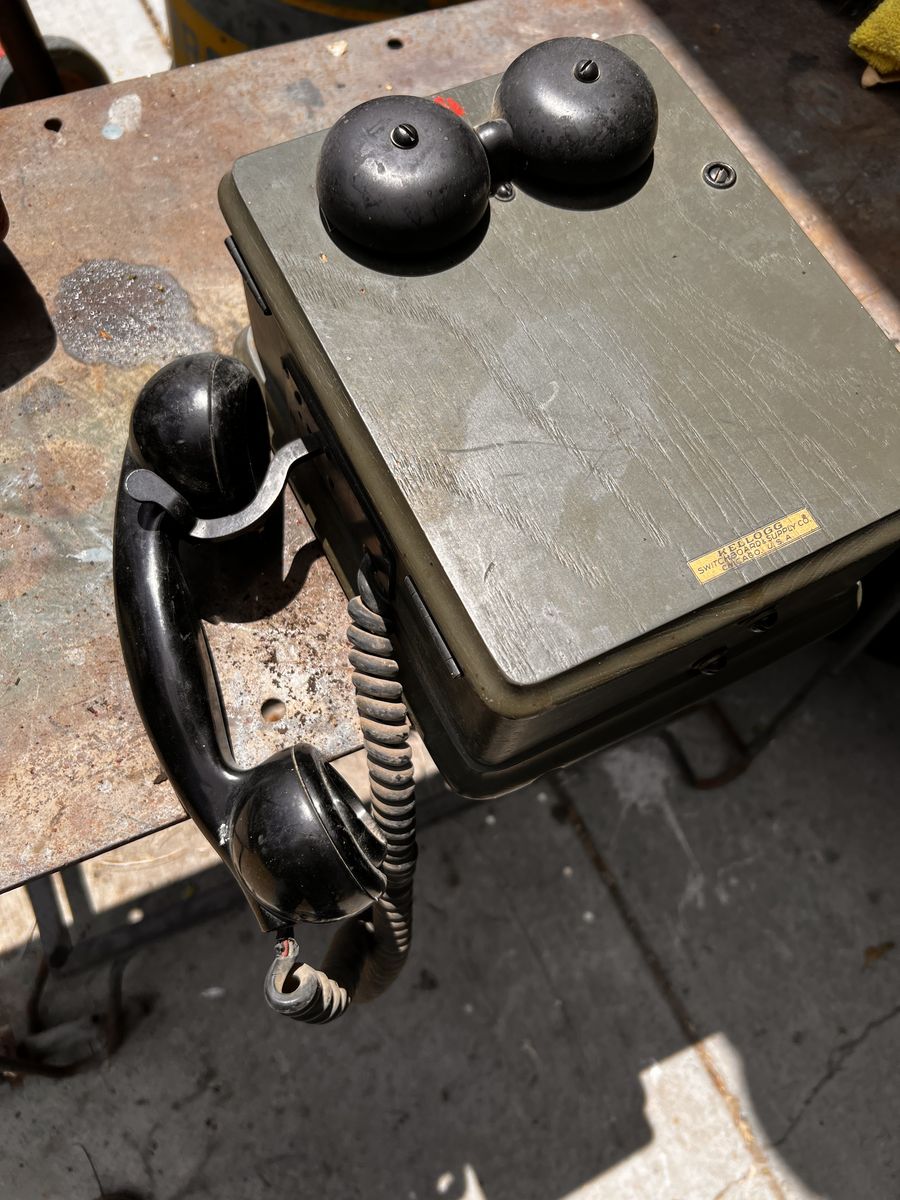 WW2 telephone