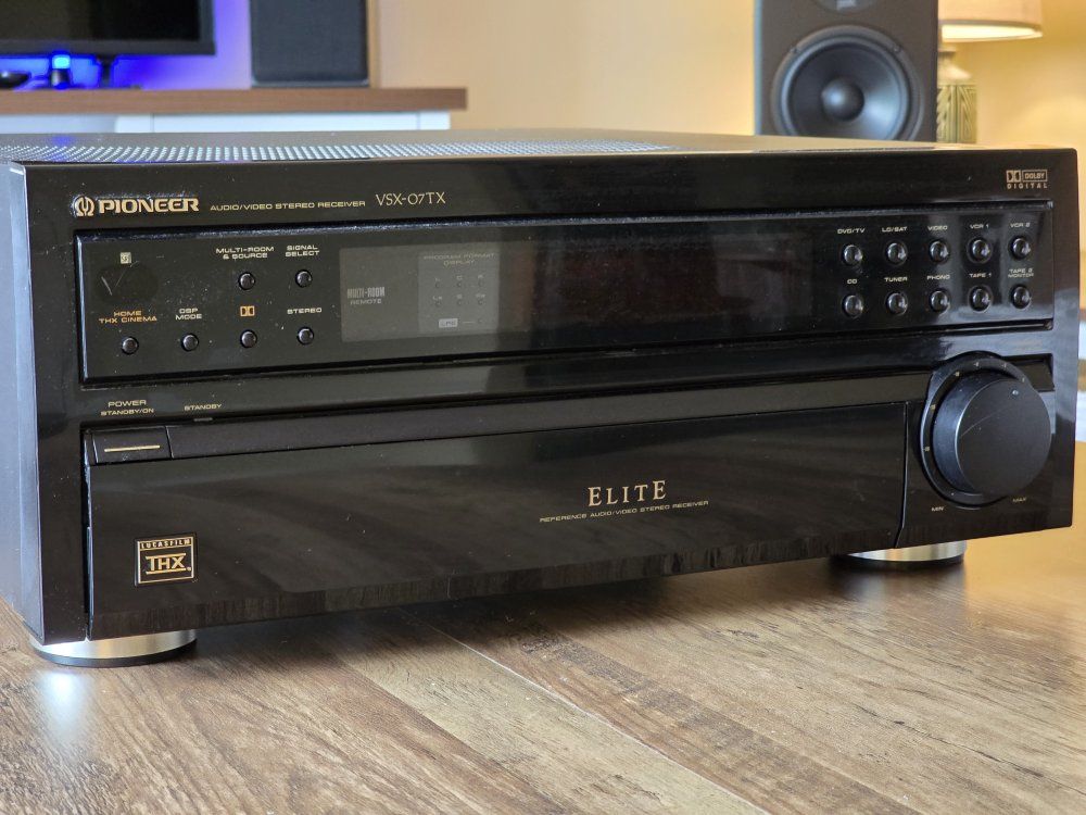 Pioneer Elite VSX-07TX Modern Vintage Receiver.  Top of the line.
