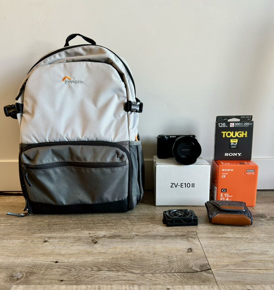 Sony EV-10 |I Camera with Sony E 15mm F1.4 G Lens