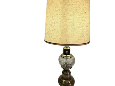 Vintage Regency Lamp And Shade