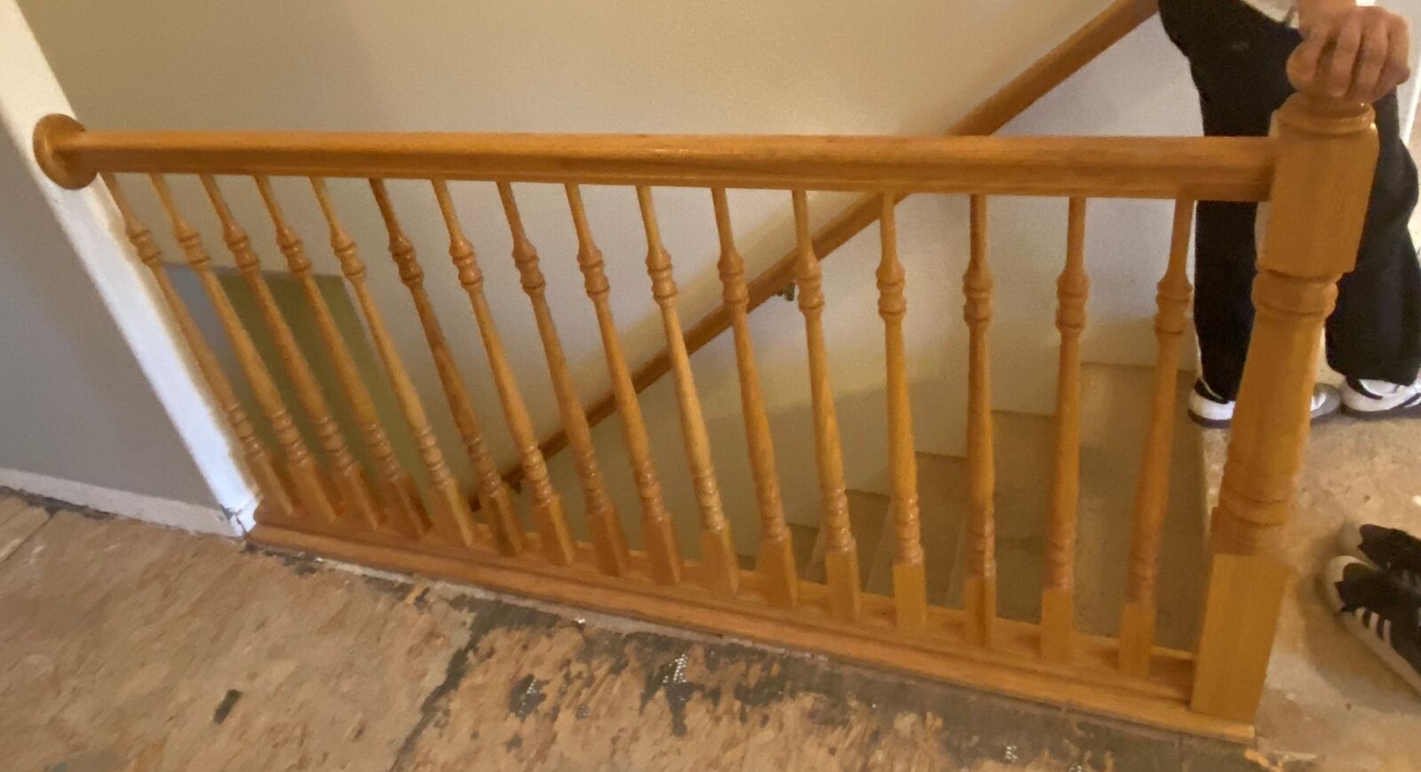 COMPLETE WOOD RAILING