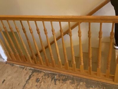 COMPLETE WOOD RAILING