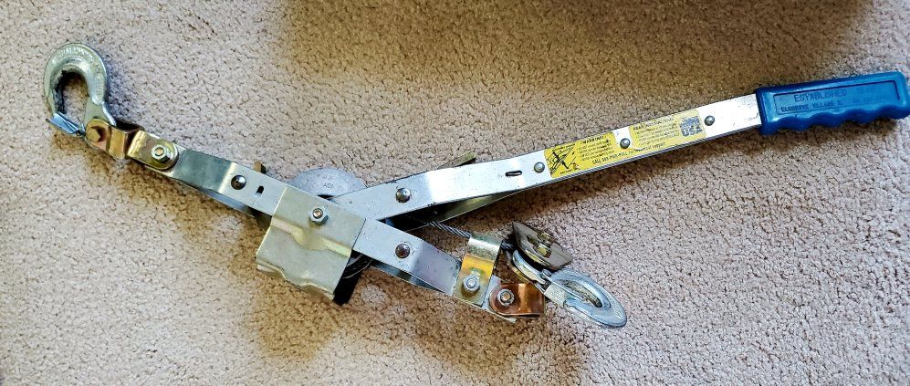 Everlashed Ratcheting Cable Puller (Come-Along) Hand Winch – Heavy Duty