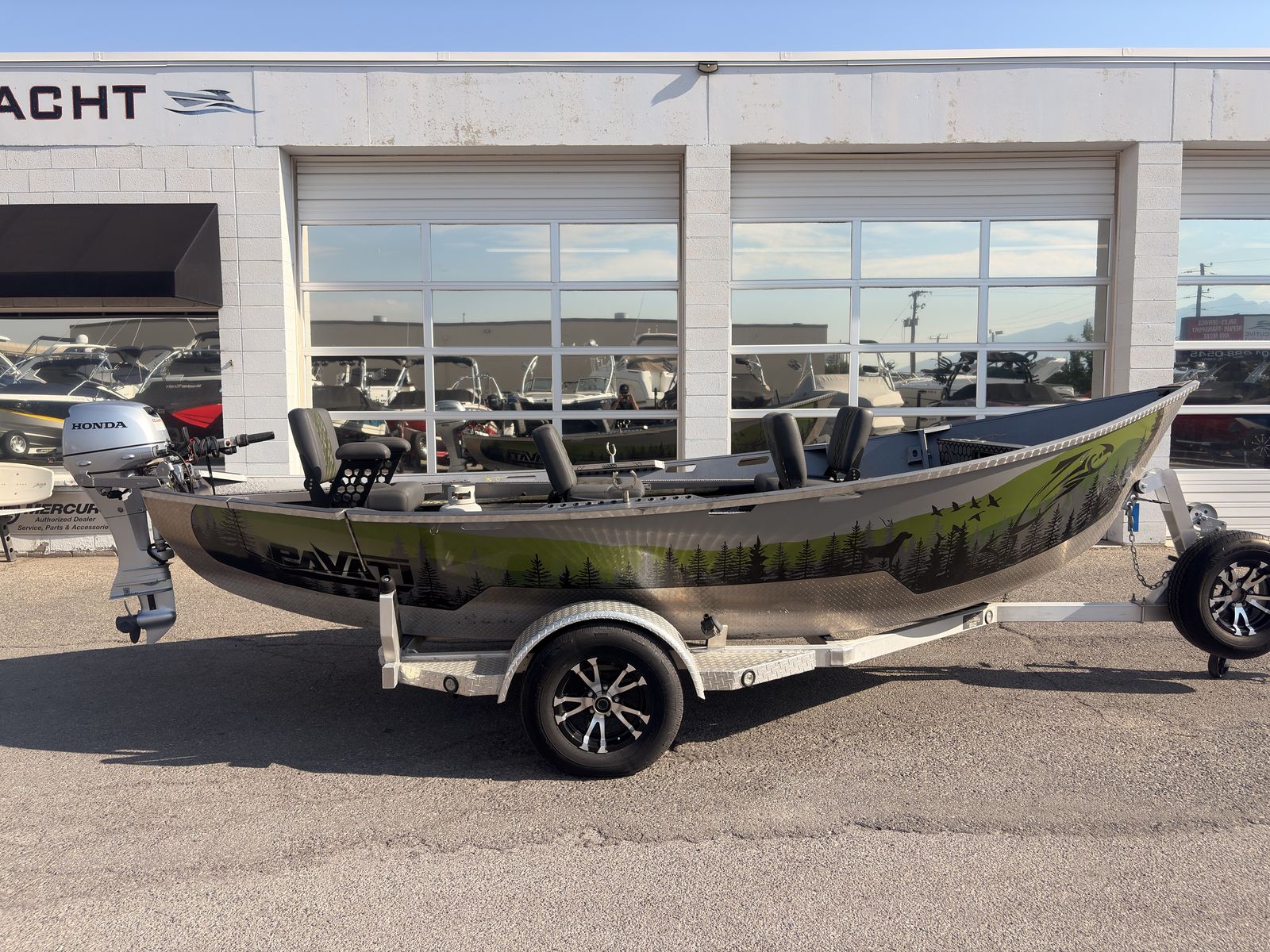 2022 17' Pavati Guardian Elite Aluminum Fishing Boat BANK REPO