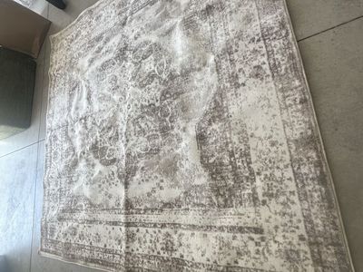 Unique Loom Monaco Collection Vintage Beige Area Rug (7x10)