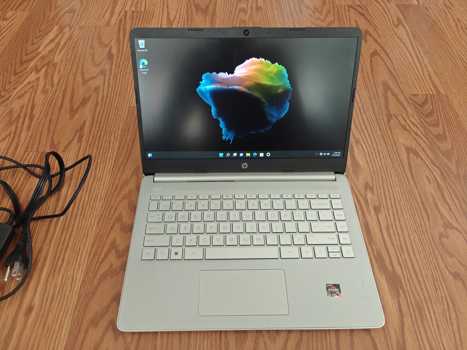 HP 14 Laptop, AMD Ryzen 5 5500U, 8 GB RAM, 256 GB SSD