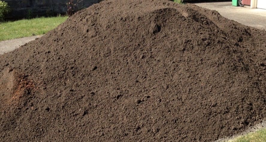 Free dirt, top soil, from excavation. Load yourself