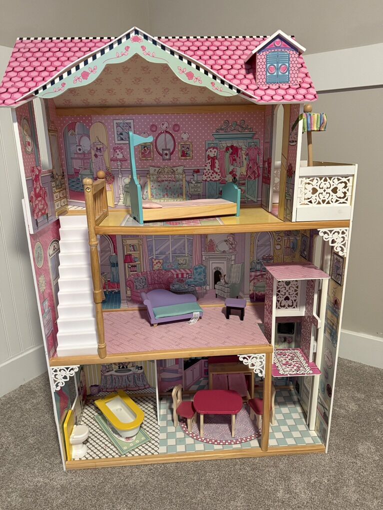 KidKraft Annabelle Wooden Dollhouse