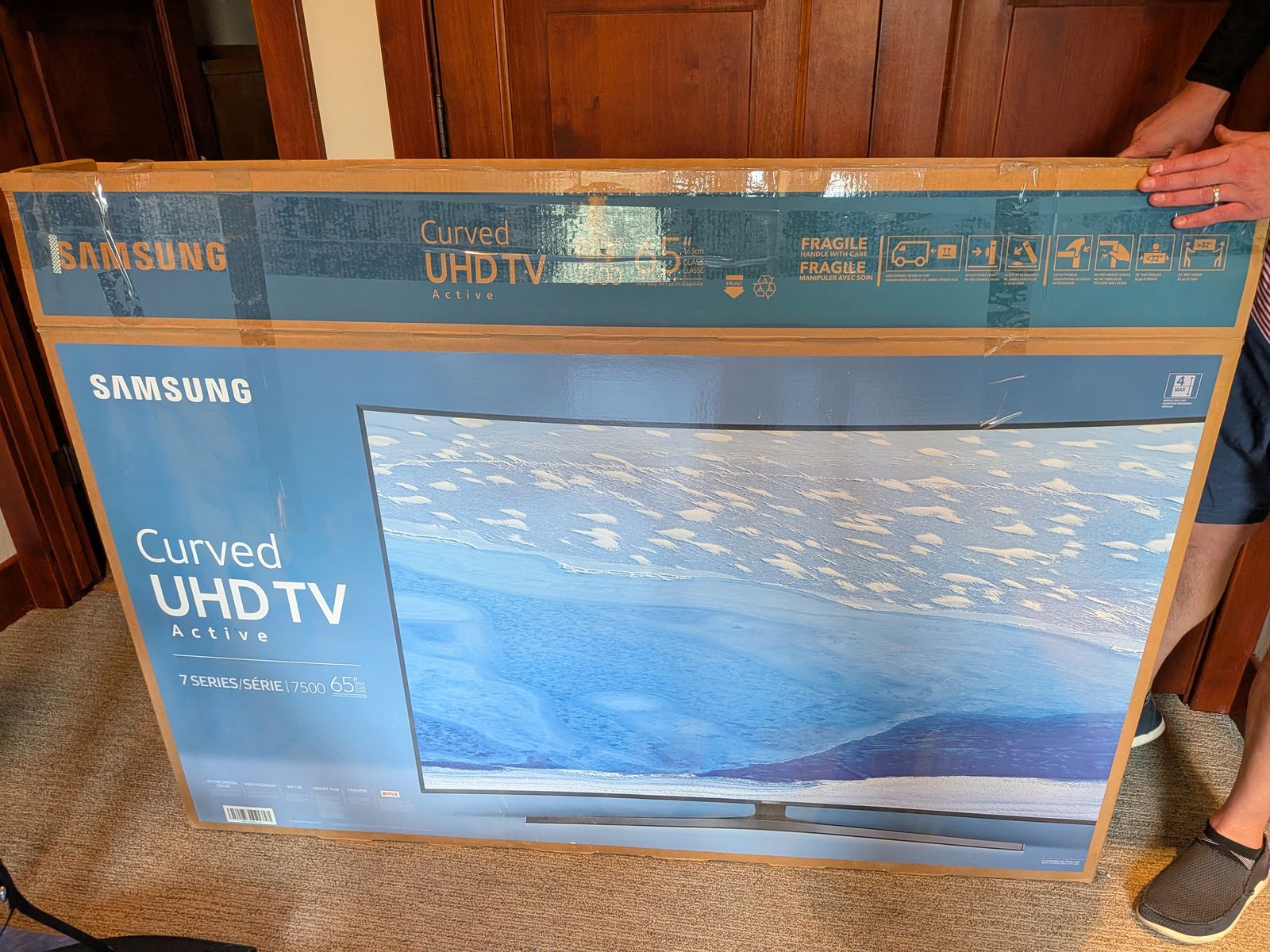 Samsung Curved uhd tv