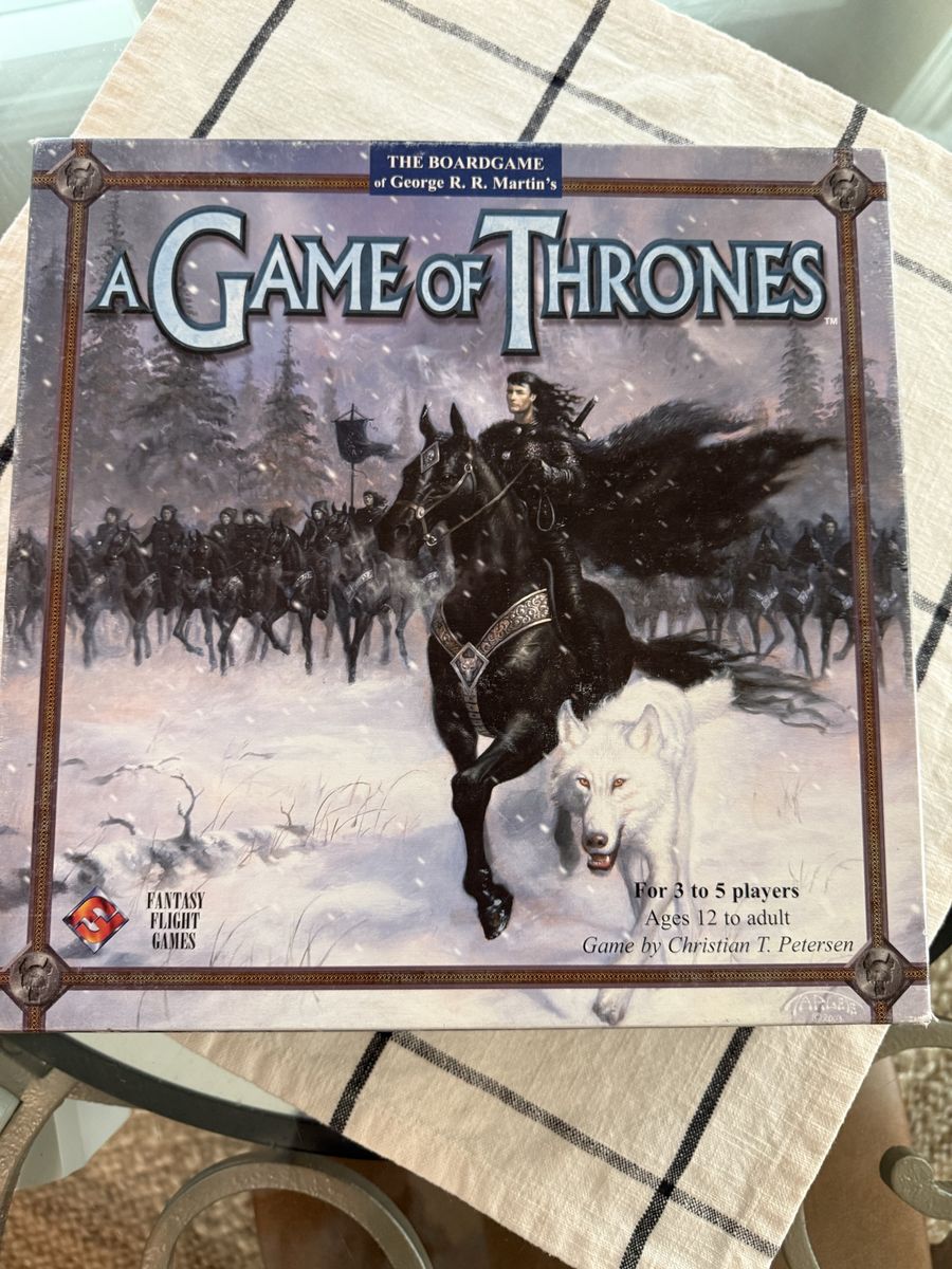A Game of Thrones Board Game by Fantasy Flight Games (3-5 Players, Ages 12+)