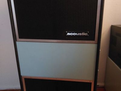 Acoustic 360 361 Bass Cabinet Parts Project 18" Woofer Vintage Live Sound Equipment