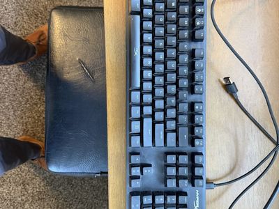 HyperX Mechanical Gaming Keyboard - Blue Switches, RGB Backlighting, Full Aluminum Frame
