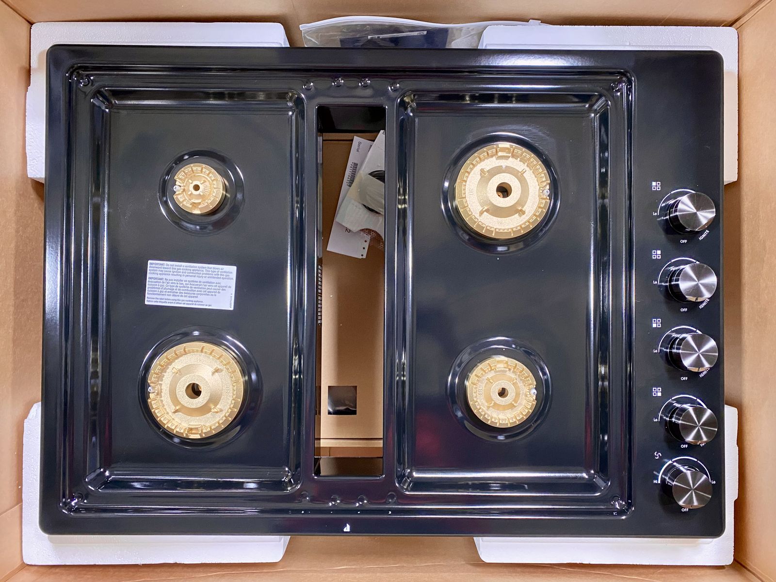 JENN-AIR LUXURY GAS DOWNDRAFT COOKTOP