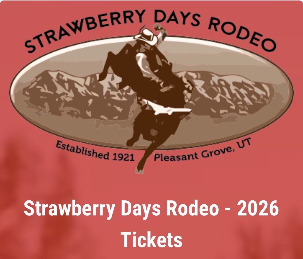Strawberry Days Rodeo Tickets 2026 FRIDAY 6/19