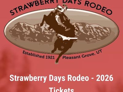 Strawberry Days Rodeo Tickets 2026 FRIDAY 6/19