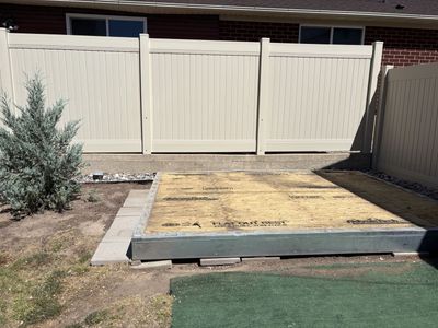Metal Foundation for 8X10 sheds and plywood