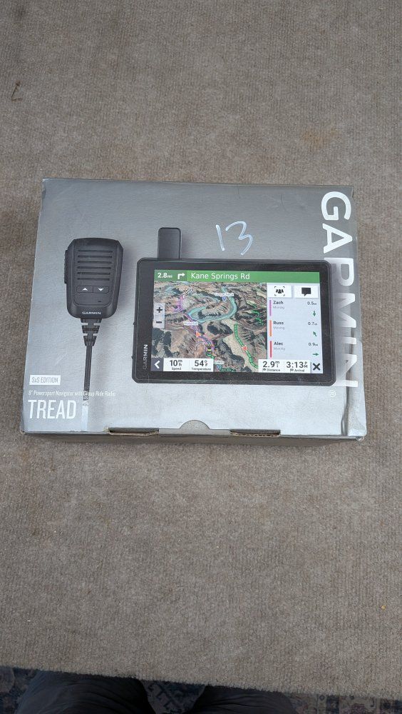 Garmin Tread 8" Powersport Navigator S/S Edition with Group Ride Radio
