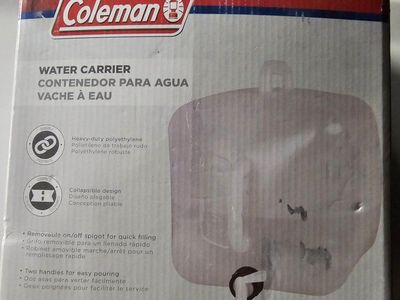 FREE Coleman soft water carrier