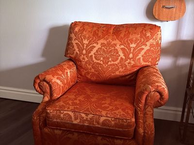 Orange Armchair