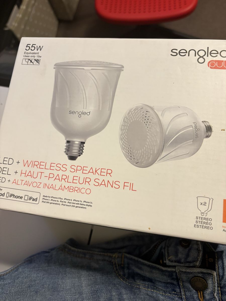 Sengled Pulse LED Smart Bulb with Wireless Bluetooth Speaker - 55W Equivalent (Uses 15W)