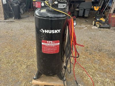 Husky 175 PSI 2-Stage Performance Air Compressor - 11.5 SCFM @ 90 PSI, Assembled in USA