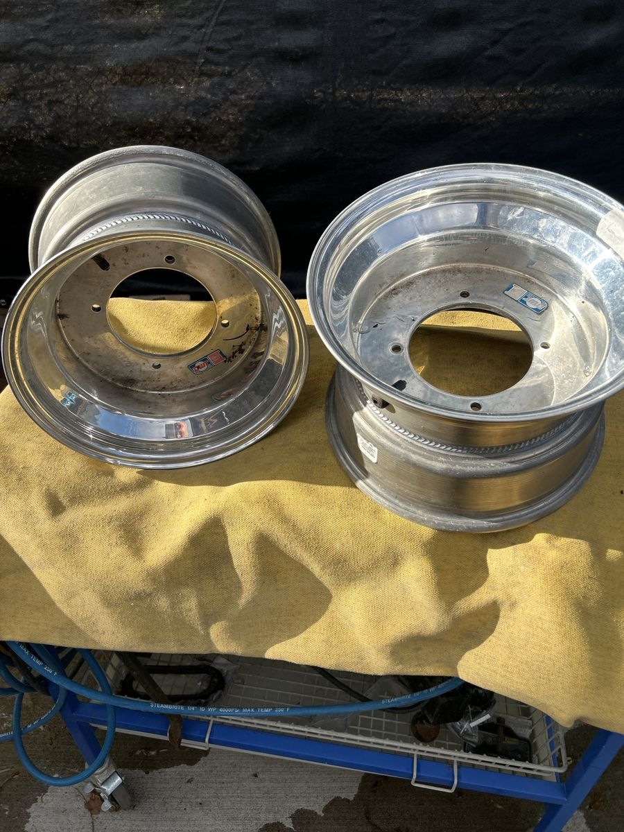 Douglas red label 8 x 12 Polaris wheels