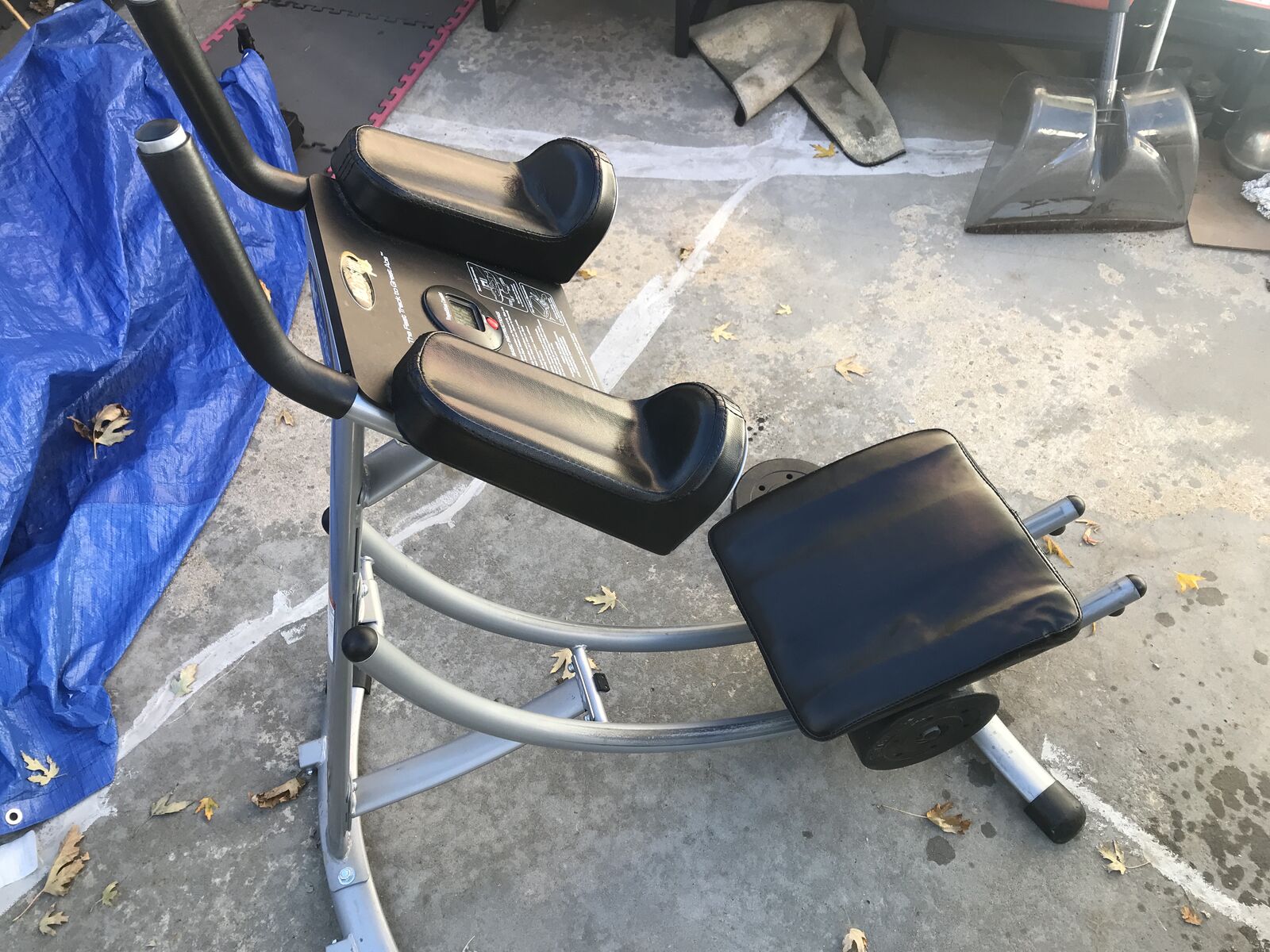 Ab coaster max abdominal ab slider gym quality machine