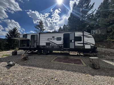 2021 Forest River Evo Travel Trailer Bumper Pull RV with Outdoor Kitchen
