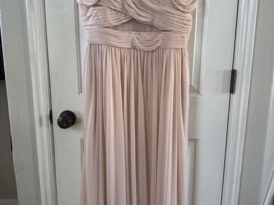 Birdie Grey Blush Pink Bridesmaid Dress