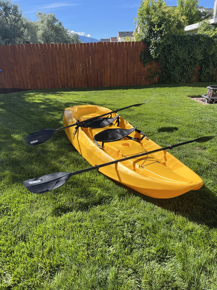 Lifetime 2 person Kayak