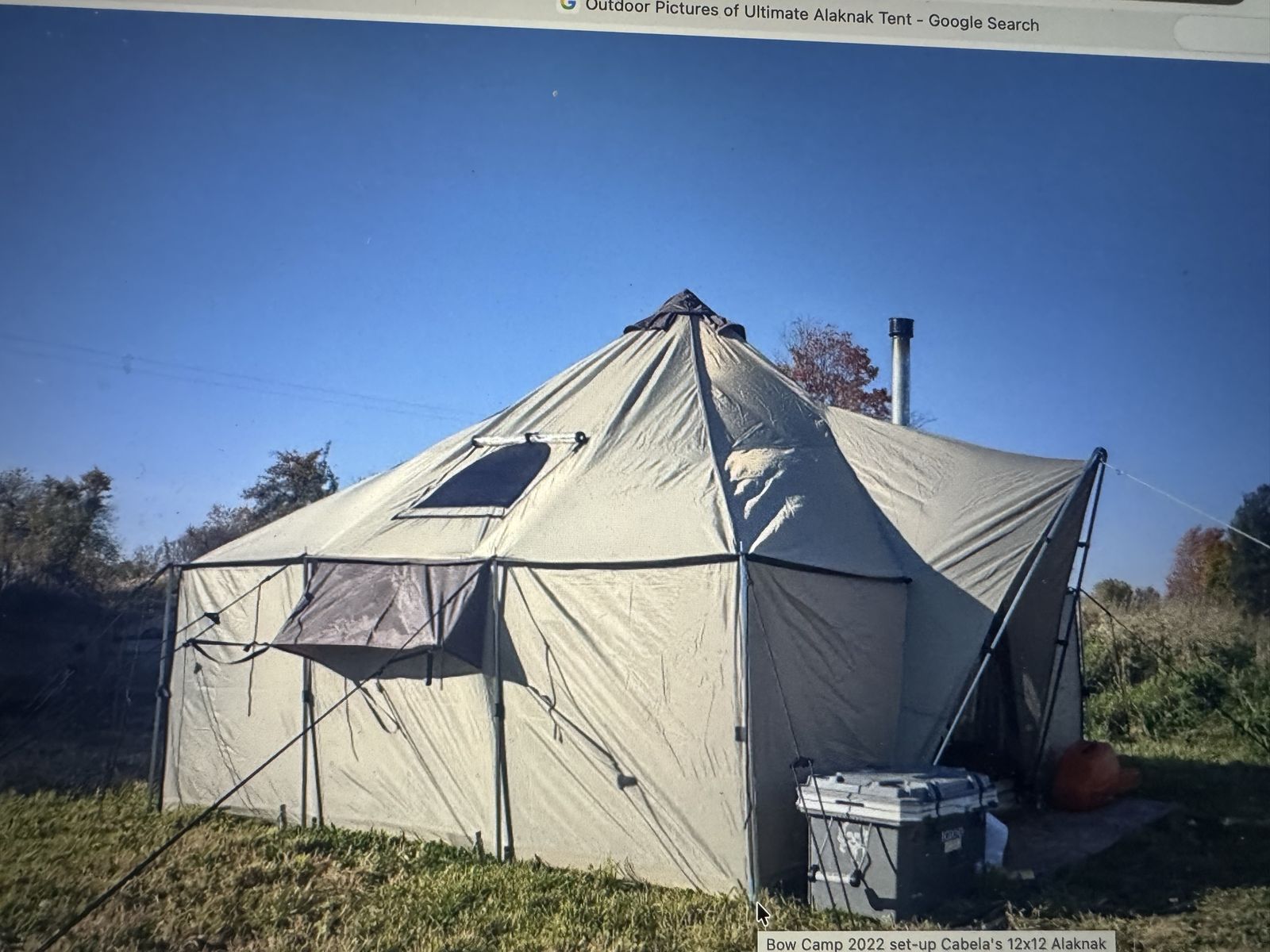 Cabela's Alaknak 12x12 Outfitter Tent - Ultimate All-Season Canvas Hunting Camp Tent