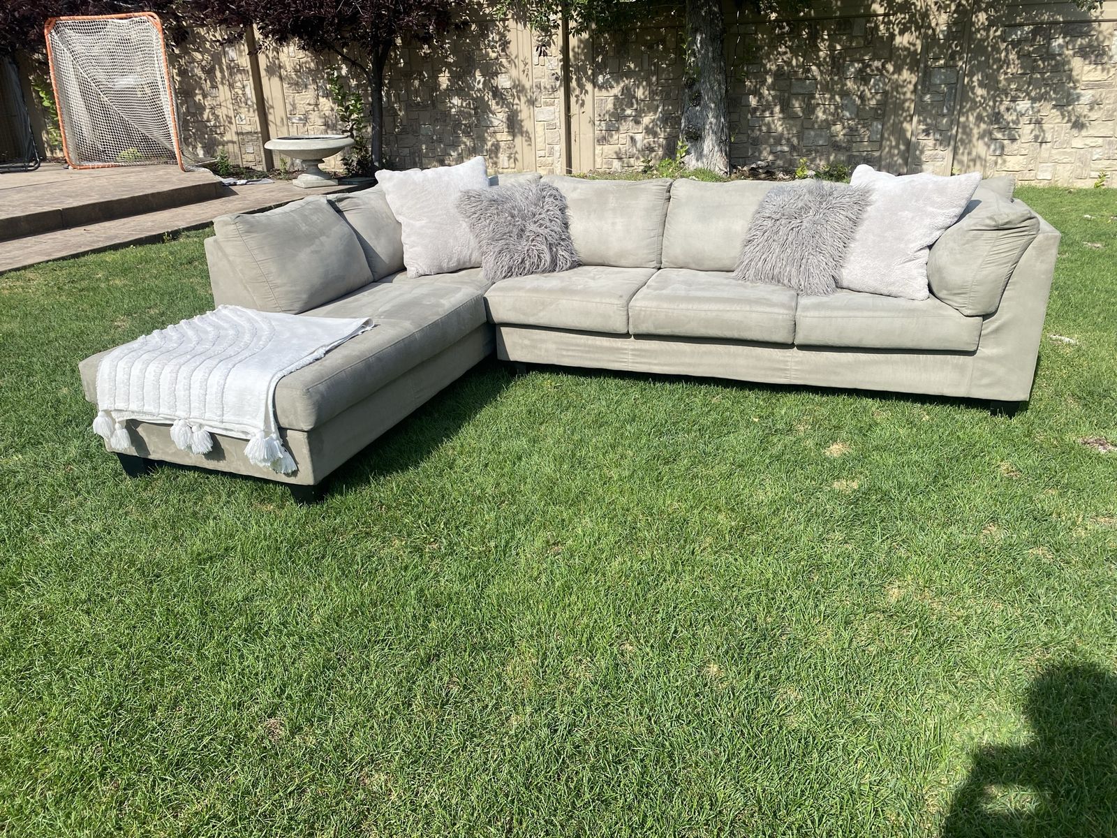 FREE DELIVERY Beautiful White Couch!