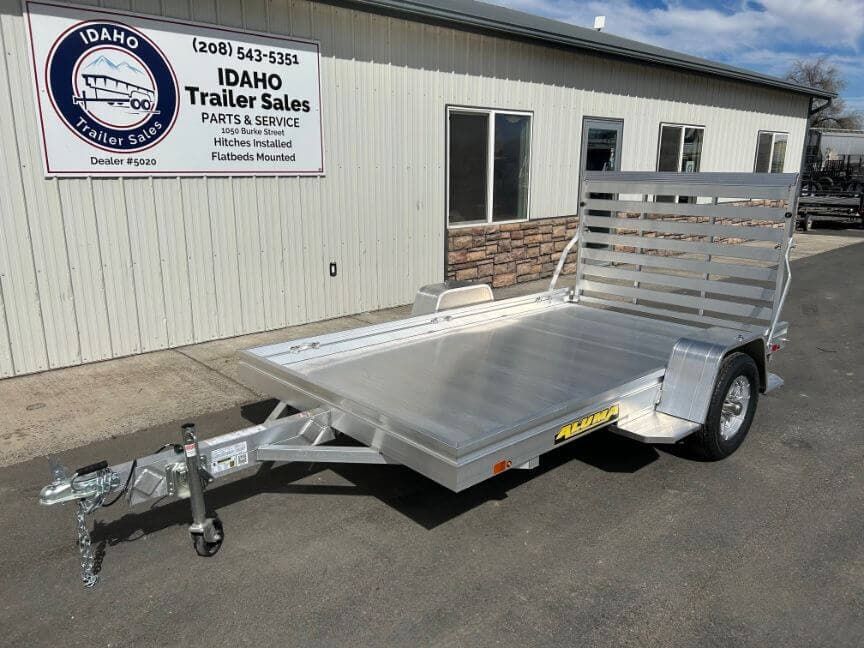2027 Aluma 6810S-TG 69' x 10' 2' Aluminum Utility Trailer 2.2K