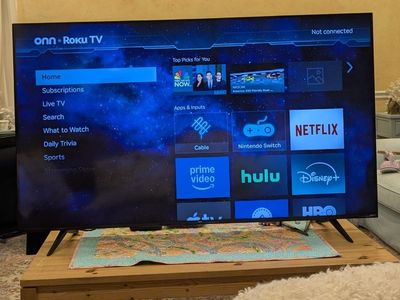 Onn 65 inch 4K UHD Smart Roku TV