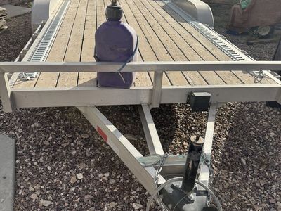 2022 16 ft aluninum flatbed trailer for sale