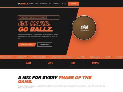 GoBallz.com - – GoBallz — High-Protein Snack Brand | Four SKUs, Subscription Built, Three Retail Channels