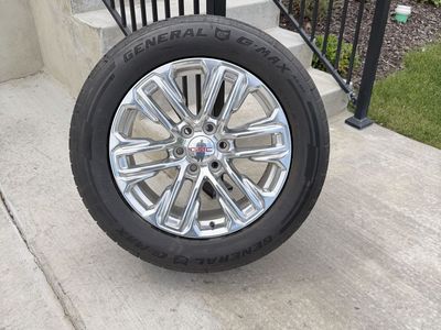 GMC Sierra 1500 Yukon Rims and Tires 275/55R20