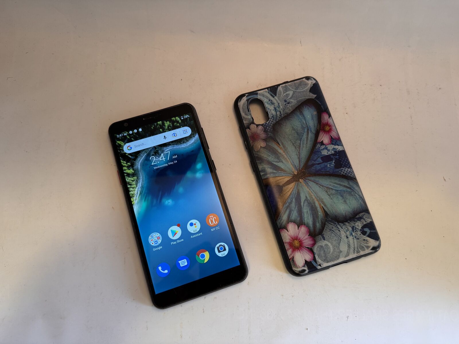 Android Smartphone Z5158 Consumer Cellular Network