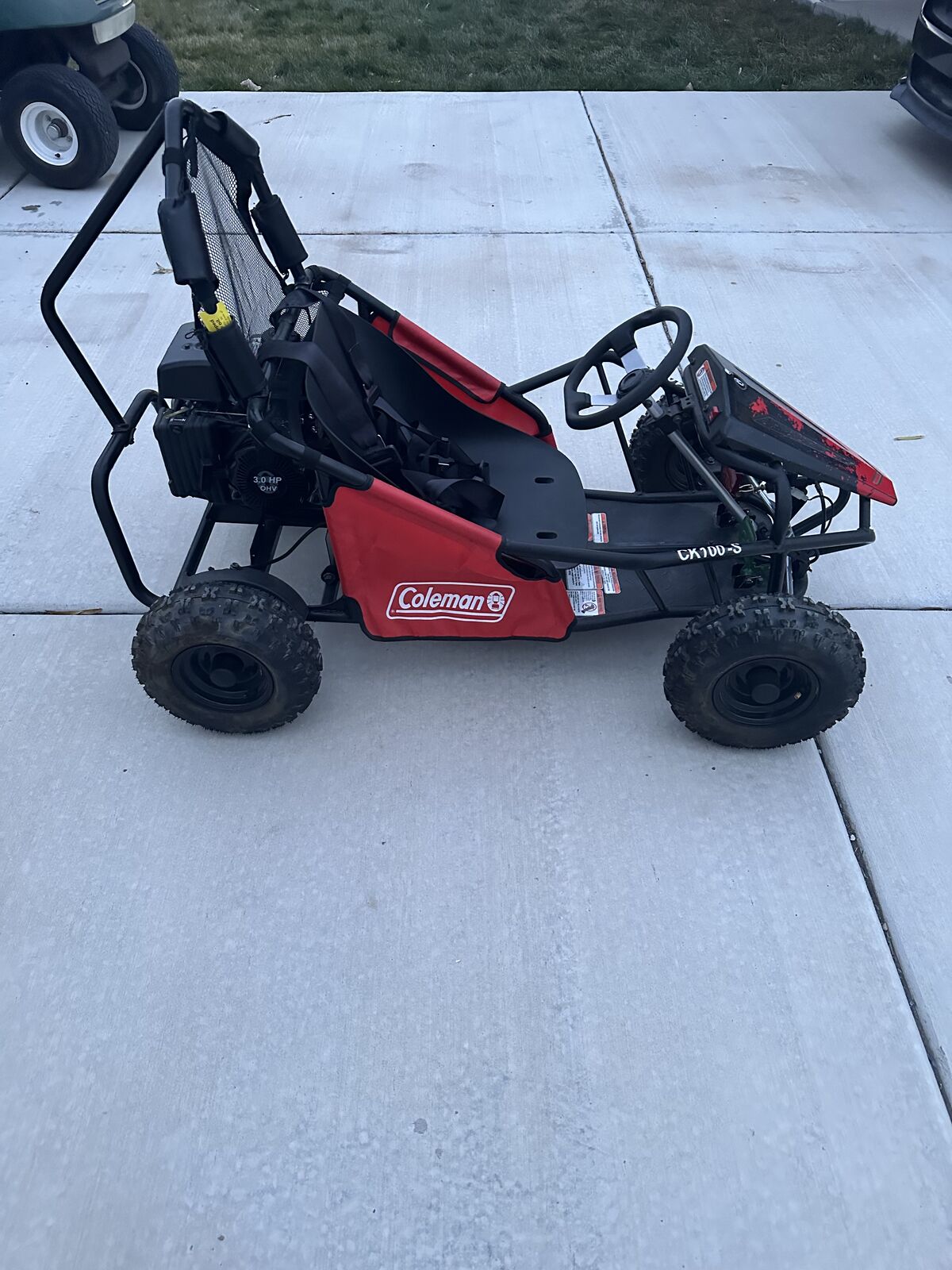 New Coleman CK100-S Go Cart