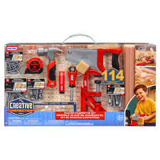 Little Tikes Creative Construction Master Carpenter Set 1851465 #104557