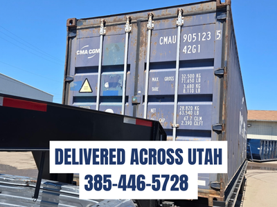 20' One Trip Shipping Container – Office & Equipment Storage – In Stock