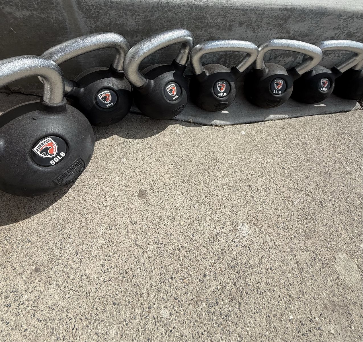 New American Barbell Urethane Kettlebell Set