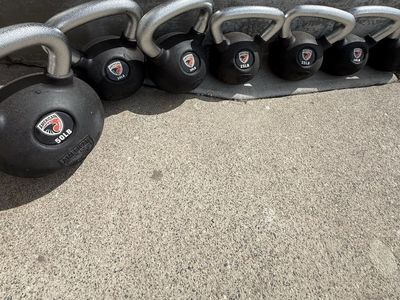 New American Barbell Urethane Kettlebell Set