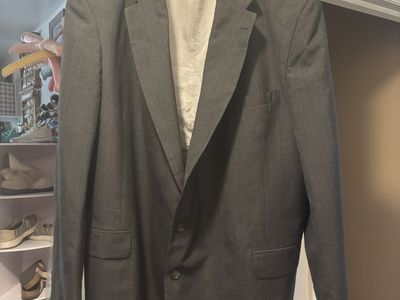 Phillip St. John Men's Gray Suit Jacket Blazer - Size 56 Long