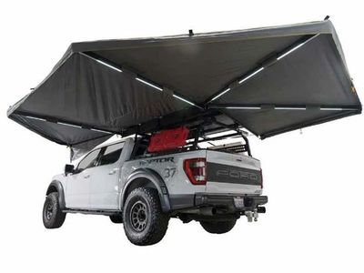 OVS Nomadic 270 Awning W/Lights Driver Side