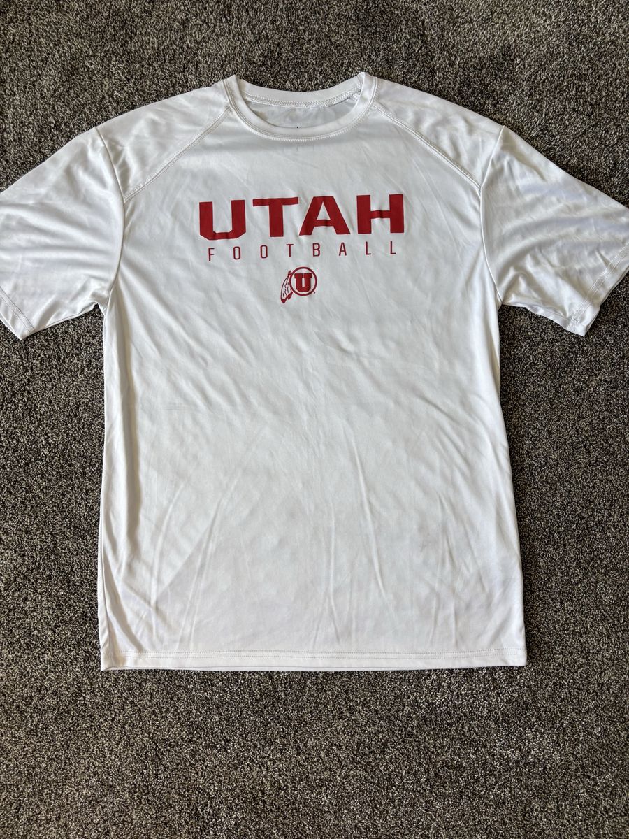 Utah Utes Football Shirt- Men's Size Large